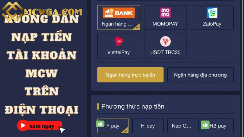 Nạp tiền